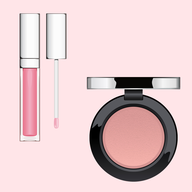 SPRING PINK SET(リップグロス・アイカラー)